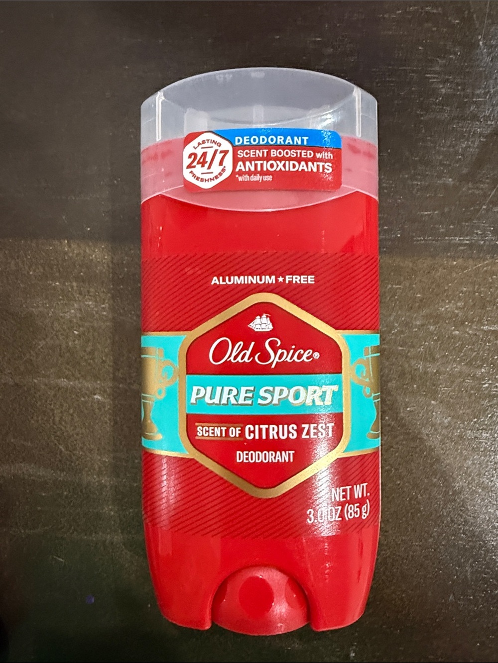 NWT Old Spice Pure Sport Citrus Zest Deodorant Aluminum Free